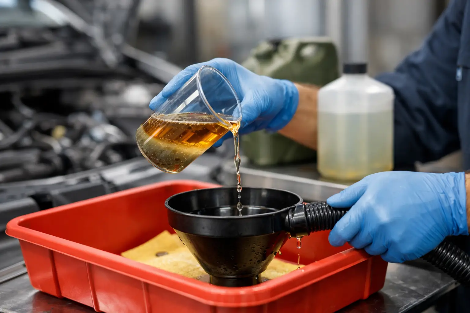 How to Handle Petrol Contamination Safely