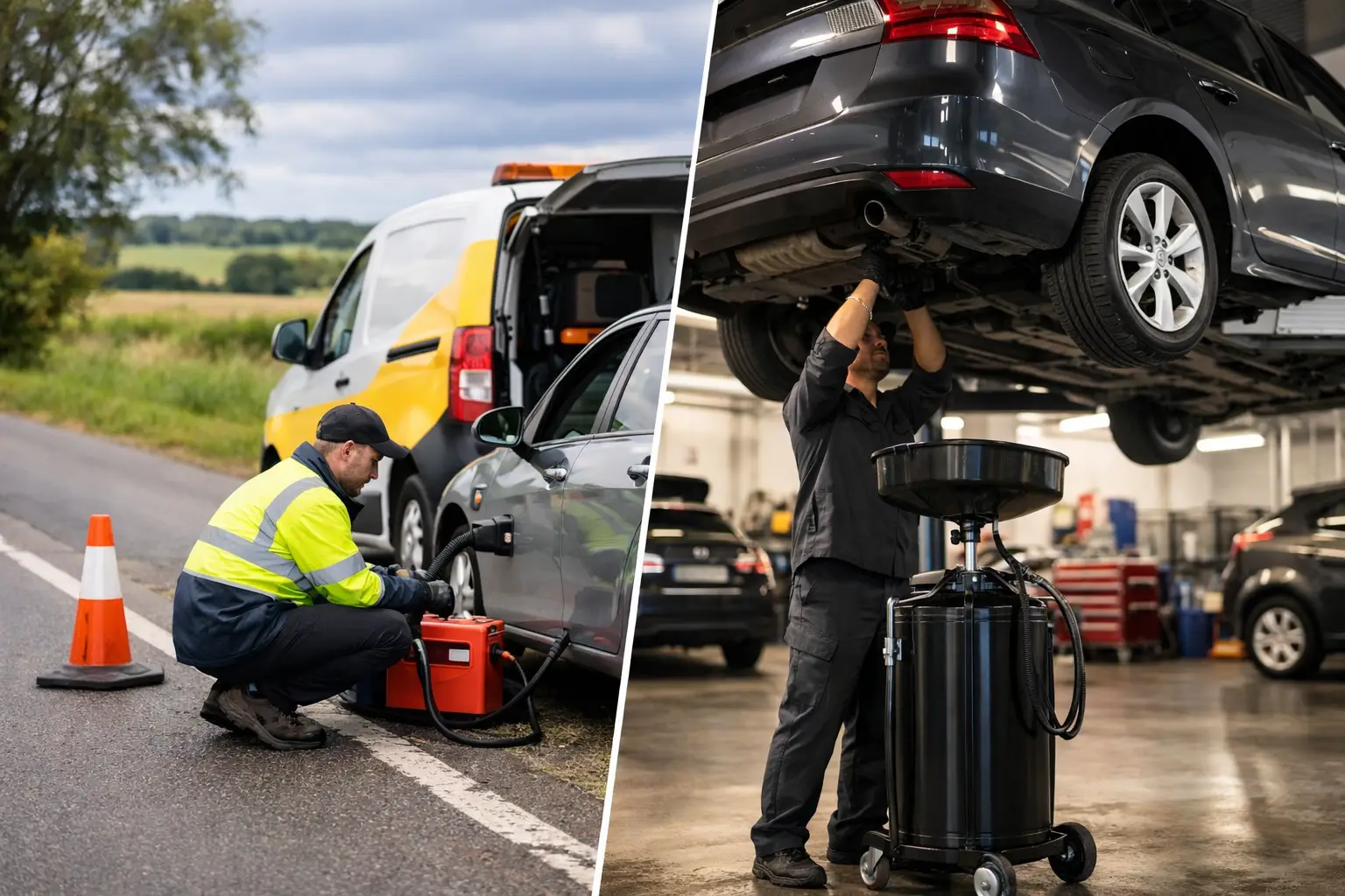 Roadside Fuel Drain Versus Garage – Which Wins?